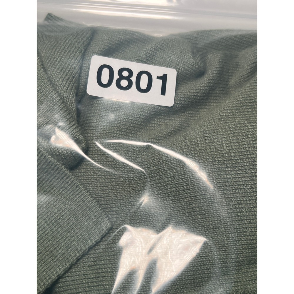 Precedent Los Angeles Cashmere Polo Mens XL Green  Sweater SP-PERCY-MN‎ Preppy - Picture 9 of 9